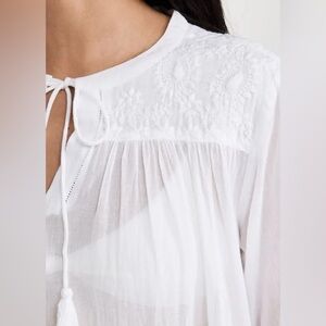 ROLLER RABBIT 
Lucknow Serafina Tunic - White